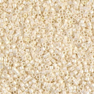 50 Grams Miyuki Delica Bead 11/0 Cream Ceylon Lt Yellow Bulk Bag DB0203-50