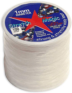 Stretch Magic Clear Bulk Spool 1mm x 100 meters